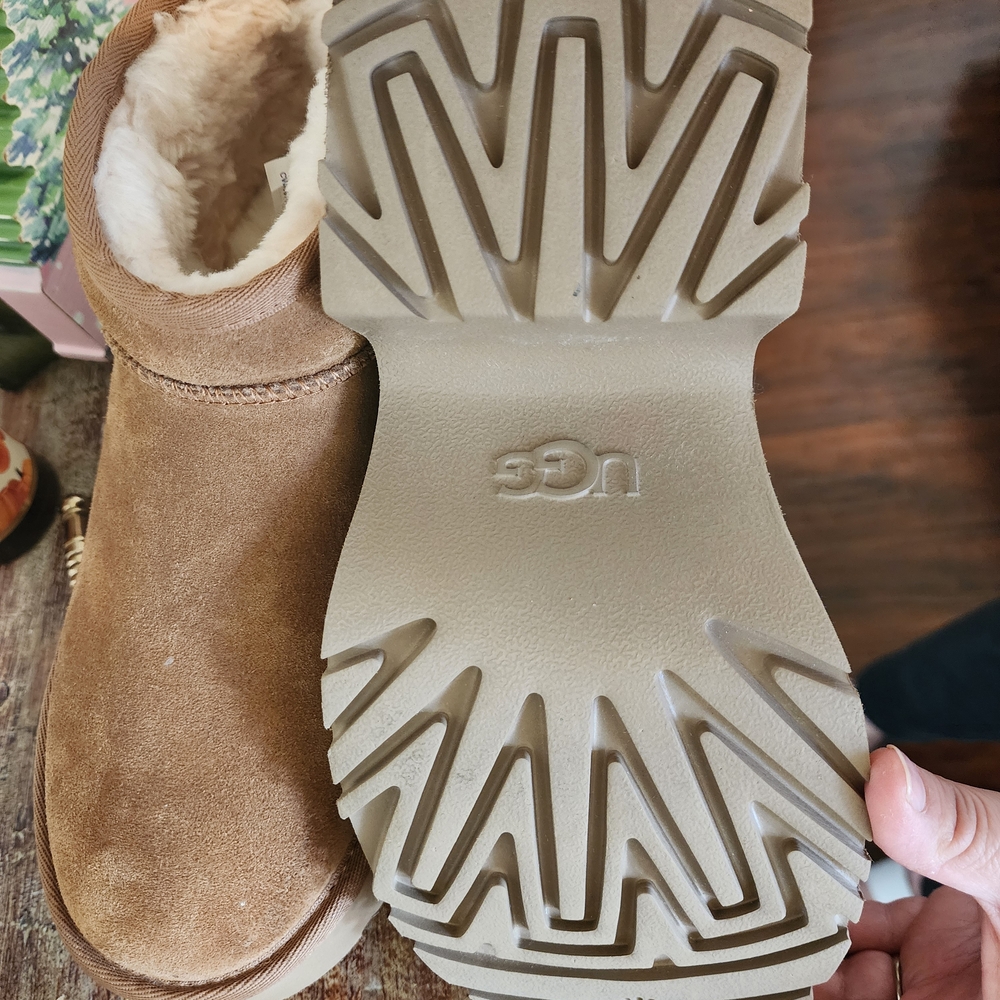 UGG Tan Suede Boots